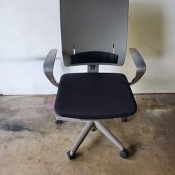 Plastic Back Office Chair $60 (Good Condition)