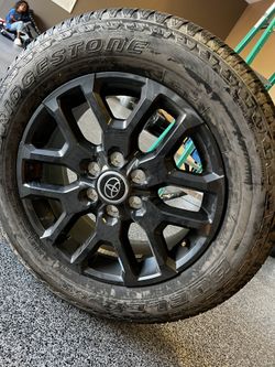 Brand New 2022 Toyota Tundra Wheels And Tires