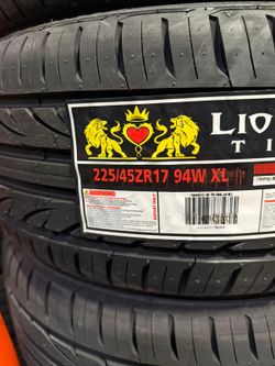 225/45/17 llantas nuevas