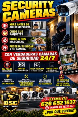 Camaras de seguridad ⭐⭐⭐⭐⭐