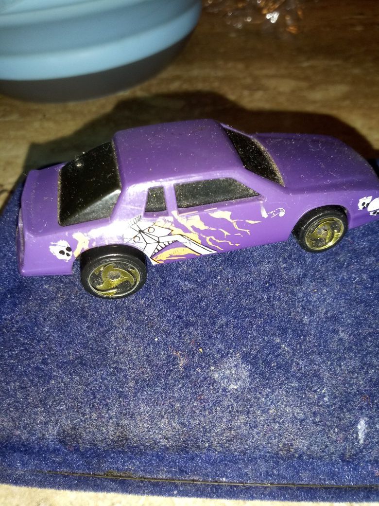 VINTAGE CHEVY STOCKER WITH GOLD RIMS HOTWHEEL