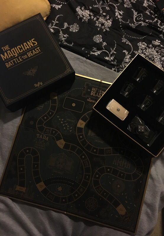 The Magicians Battle the Beast custom board game drinking game Syfy