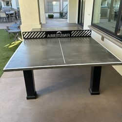 Extremely Heavy Concrete - Ping Pong Table 