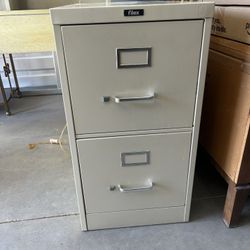 Metal 2 Drawer Filing Cabinet 