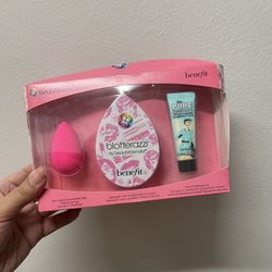 Benefit Porefessional Primer Beautyblender Blotterazzi  Sponge Set NIB Poorbox