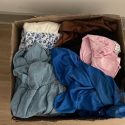 Box Full Of Clothes
