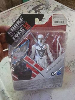 Hasbro G.i.joe Snake Eyes original Storm Shadow figure