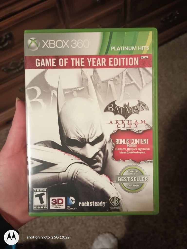 Batman: Arkham City -- Game of the Year Edition (Platinum Hits) XBox 360 Video Game