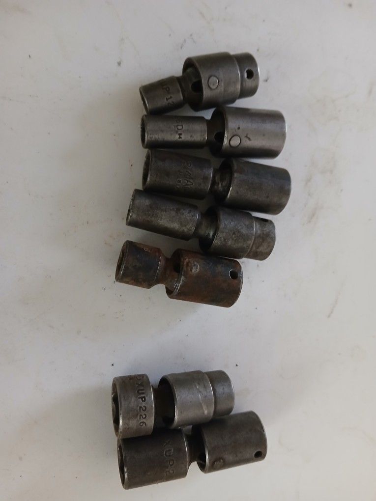 7pc Mac 3/8 Drive Impact Swivel Universal Sockets