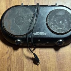 Fabrrware electric Cooktop & Tv Tray 