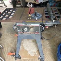 Craftsman 10” Table Saw