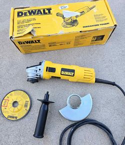 DeWALT corded 7 Amp Angle Grinder