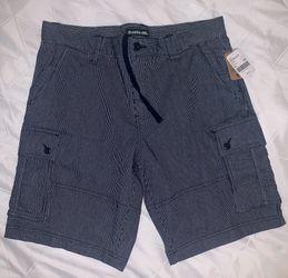 Roots Burlington Stripe Cargo Shorts Men’s Large Brand New