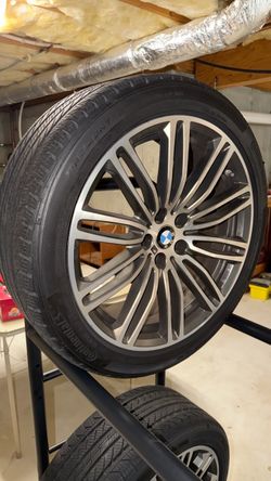OEM BMW 19” Style 664M Wheels + Continental Tires