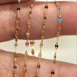 💛18k Mirror Chain