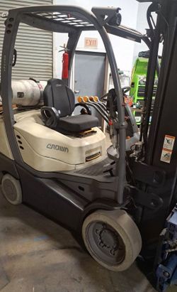 Forklift crown propane