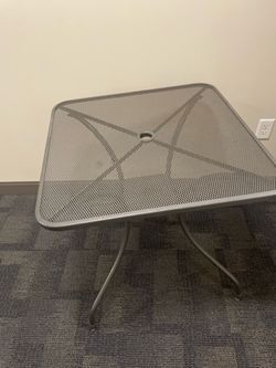 Patio table