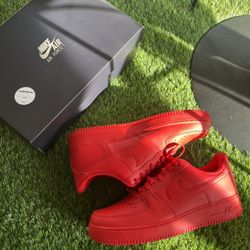 Air Force 1 Size 11 Red Dunks 
