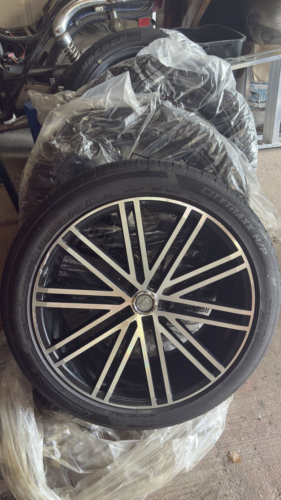 20” Rims And Tires