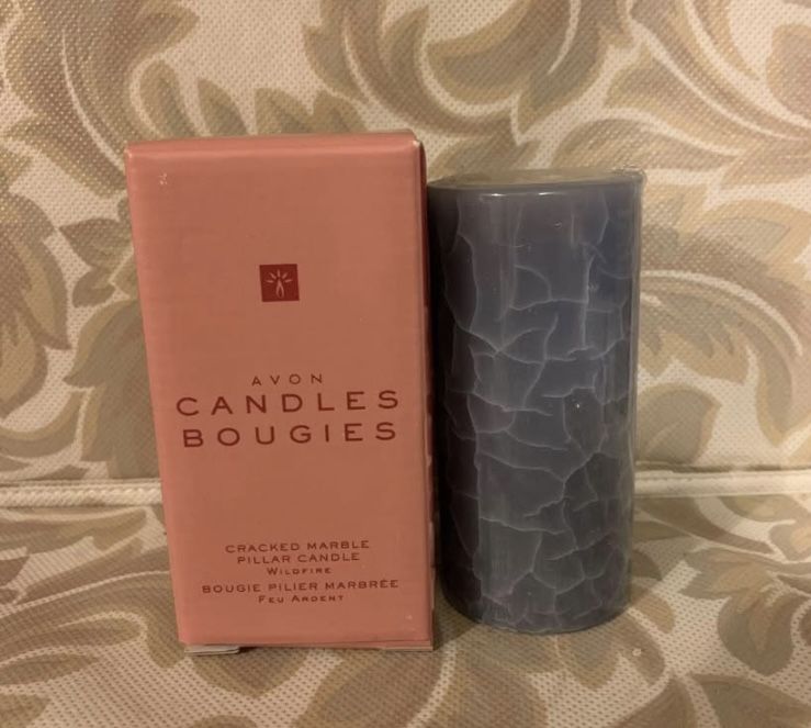 Avon Wildfire Pillar Candle