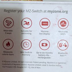 My Zone Smart Tracking Gym Workout Swim Etc Smart Watch