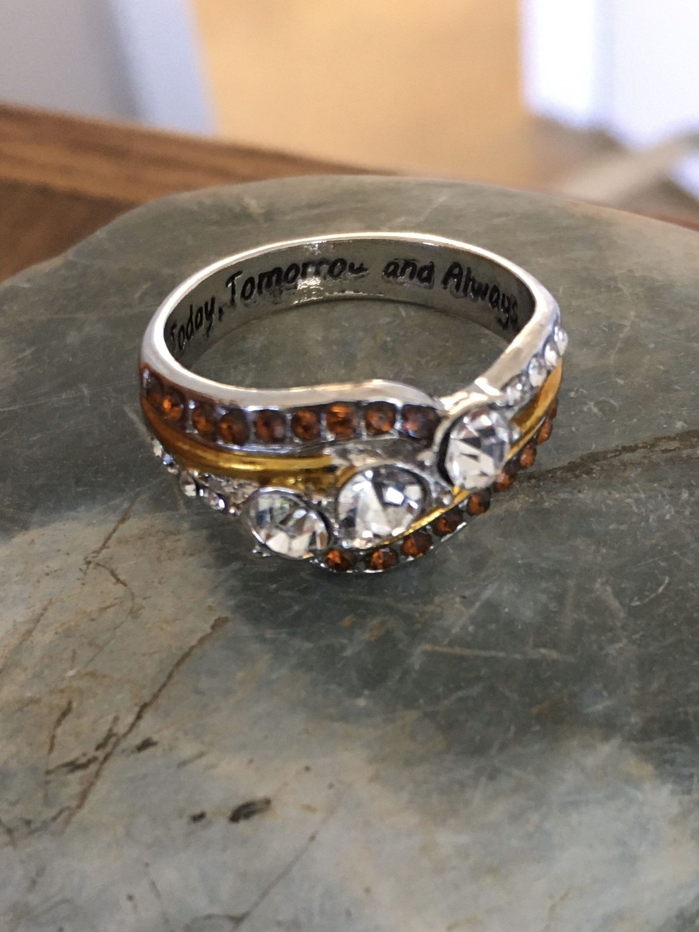 Sterling Silver, CZ ring