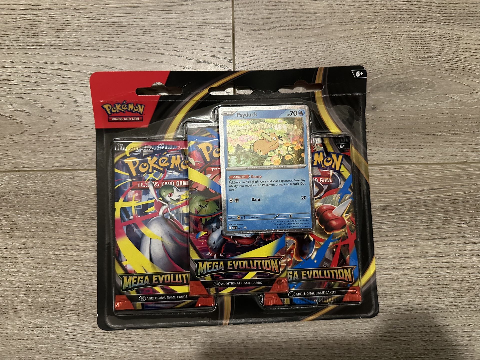 Pokemon Mega Evolution Psyduck Promo Pack