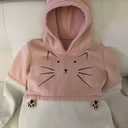 Kitty Cat Sweater With Cat Ears Hoodie 
