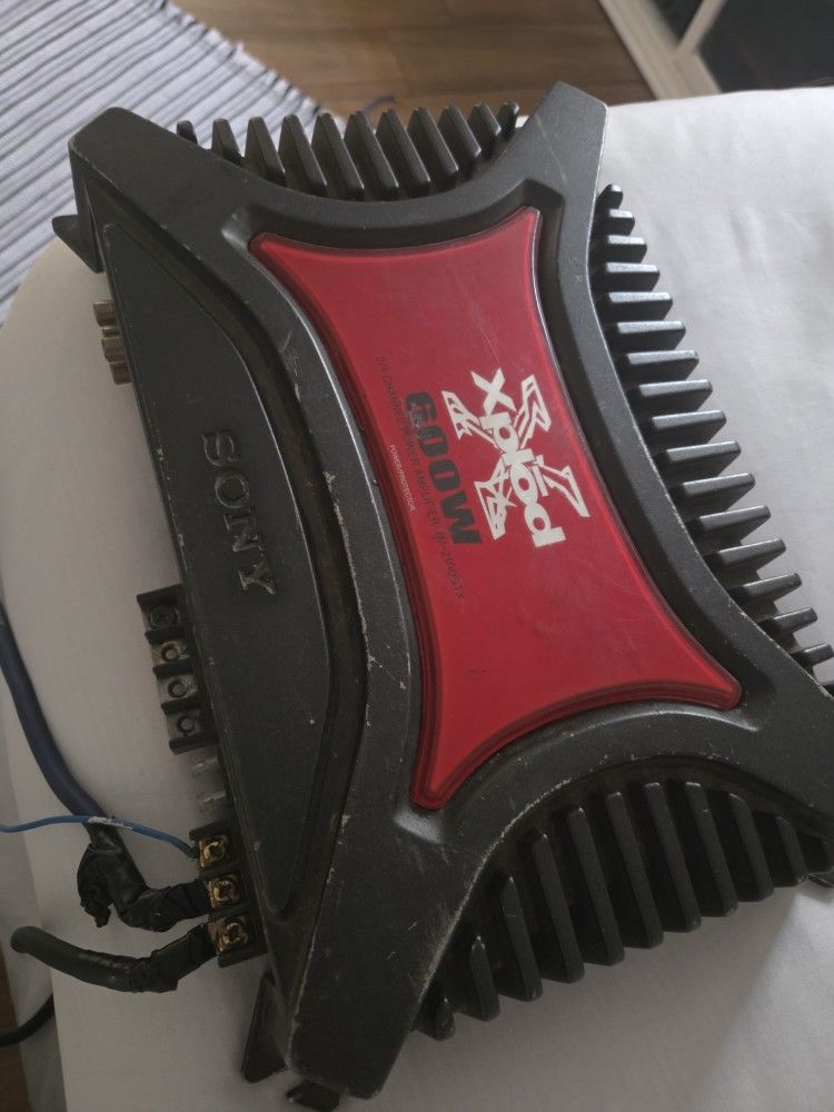 Sony Car Amp
