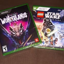 Tiny Tina's Wonderlands / Lego Star Wars Skywalker Saga Game Bundle Xbox 