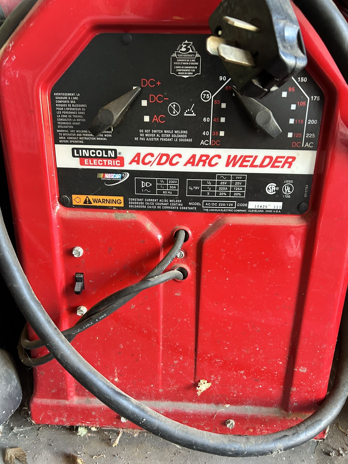 Lincoln Electric Ac/dc Welder