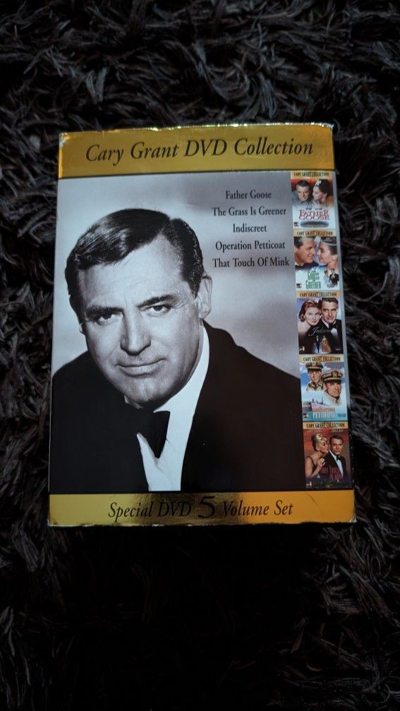 Cary Grant Collection DVD Set of 5