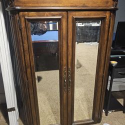 Solid Wood Armoire 