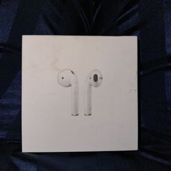 BRAND NEW IN BOX -NEVER USED- APPLE AIRPODS WITH CHARGING CASE 2nd Generation