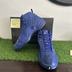 Size 11.5 - Air Jordan 12 Retro Deep Royal No OG box. Great Condition