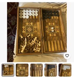 Persian handmade backgummon set