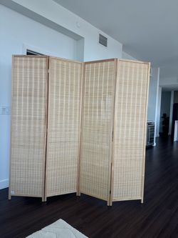 Wooden partition