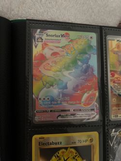 Snorlax VMAX Rainbow Rare 206/202 Pokémon Card