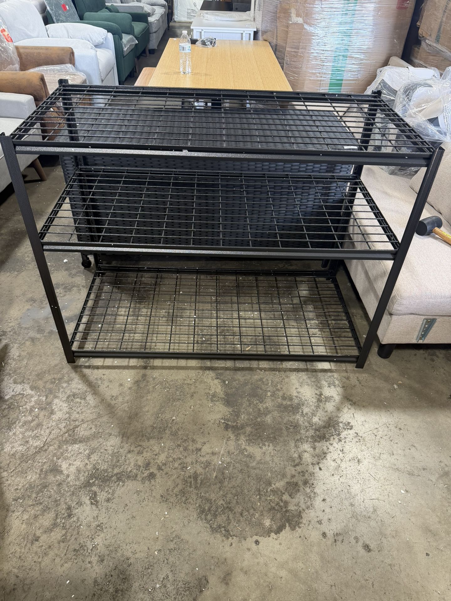 3 Tier Adjustable Shelves (47.5 L x 24 W x35.5 H )