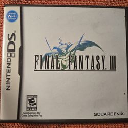Final fantasy 3 Nintendo DS