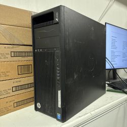 HP Z440 Workstation Server Super Computer PC Xenon E5 32GB RAM 250GB SSD