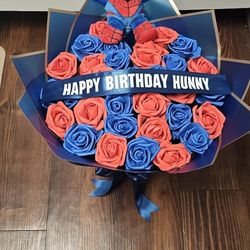 Spider Man Eternal Foam Bouquets 