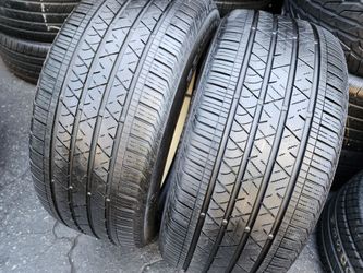 2 tires 275/45r20 continental crosscontact LX sport