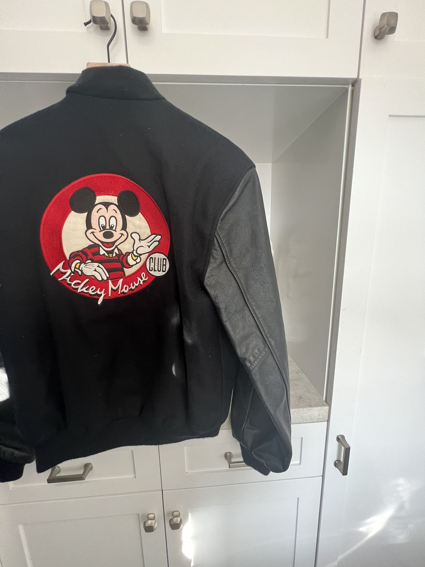 Mickey mouse deals club varsity jacket