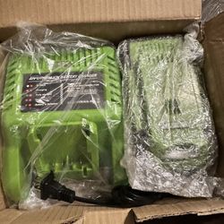 [Upgraded] 7500mAh 40Volt Battery Replacement for Greenworks 40V Battery and Charger Kit G-MAX Lithium ion Compatible with Greenworks 40V Tools Batter