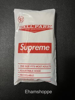 Supreme Ballpark Rain Poncho 