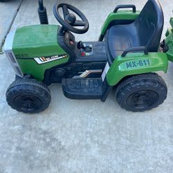 Green Tractor Electric Car