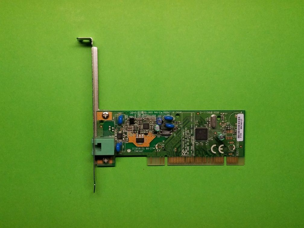 56k Modem PCI card