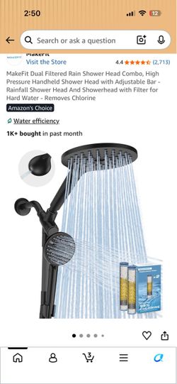 Makefit Dual Showerhead Combo