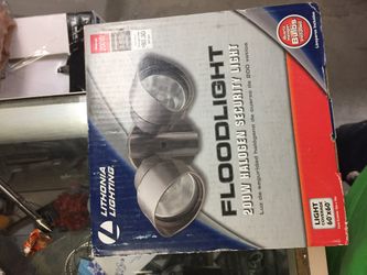 Lithonia lighting floodlight 200w halogen security light